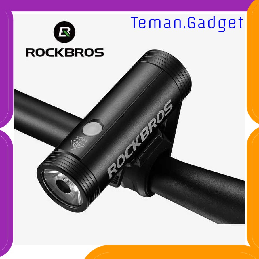 TG-IB023 ROCKBROS LAMPU SEPEDA USB RECHARGEABLE 2000MAH 400 LUMENS - R1-400