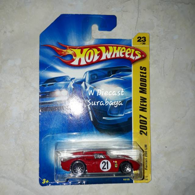 Hot Wheels Ferrari 250 LM Red Hot Item Very2 Rare Ite.m Collector Edition