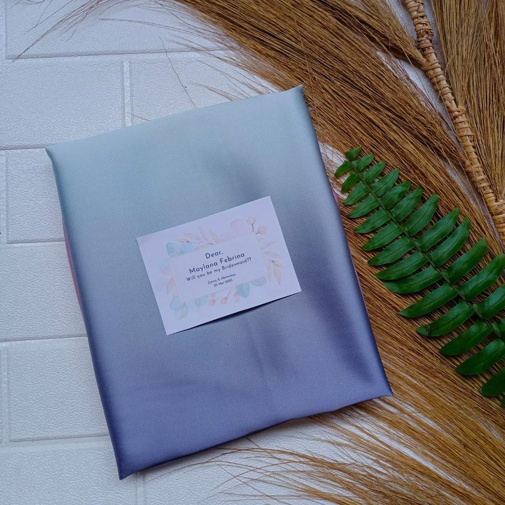 Paket bridesmaid ombre gradasi bridesmaid kekinian