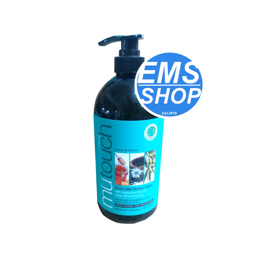 Goat’s Milk Shower Cream Habbatus Sauda 1000ML / Habbatus Sauda Milk Shower / shower cream milk goat