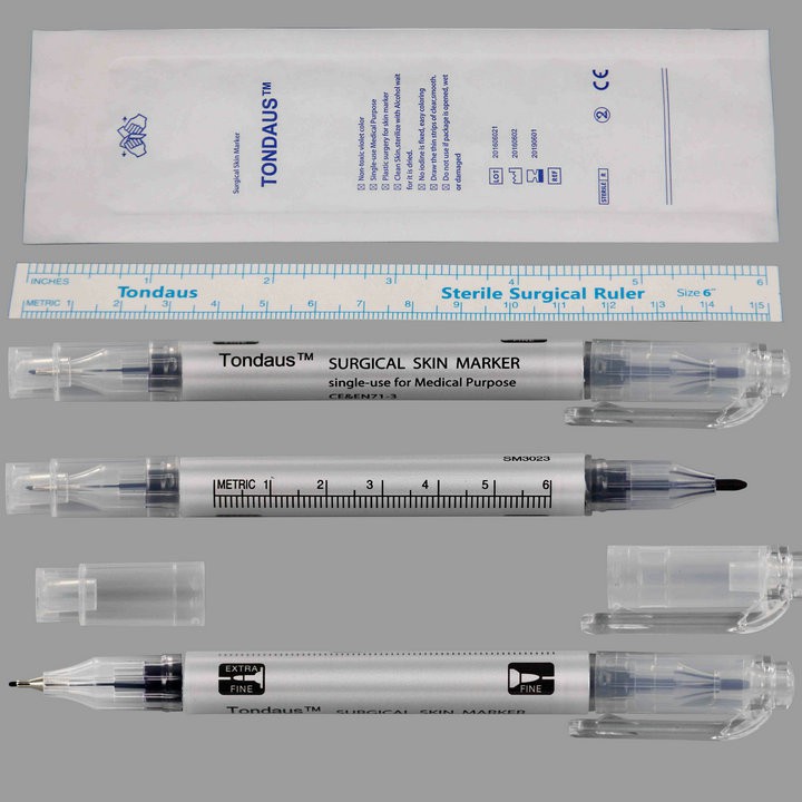 Tondaus Surgical Skin Marker / pen marker sulam alis anti air