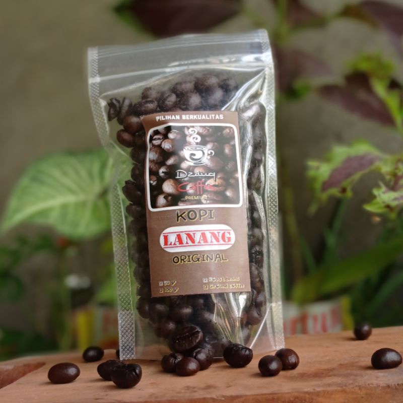 KOPI LANANG KOPI JANTAN 100% ASLI (biji sangrai)
