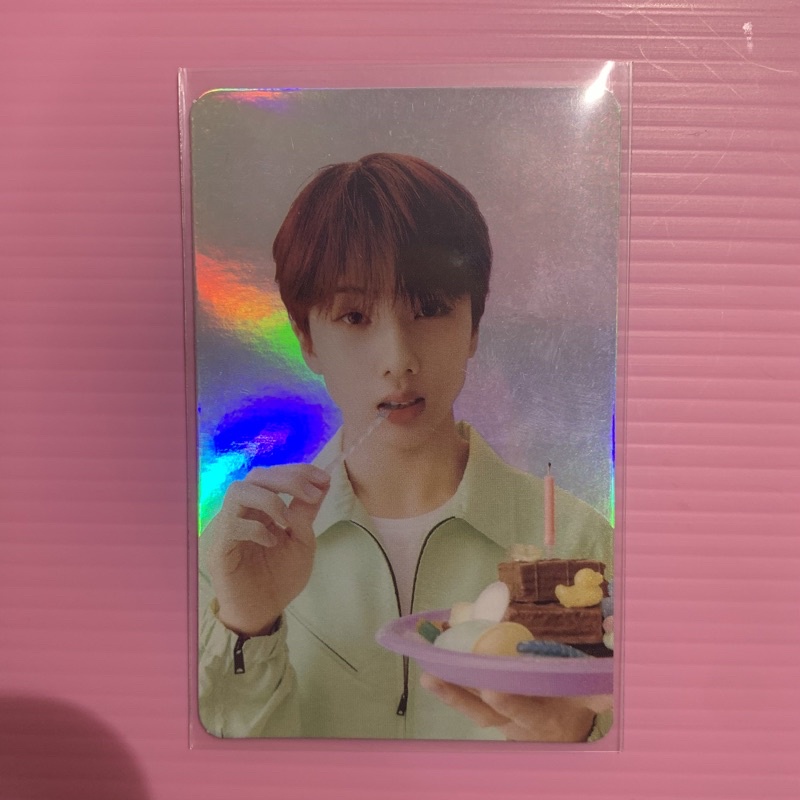 [ OFFICIAL ] PC BENE HOLO SG JISUNG PHOTOCARD