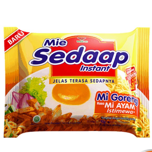 MIE SEDAAP MI GORENG MI AYAM ISTIMEWA