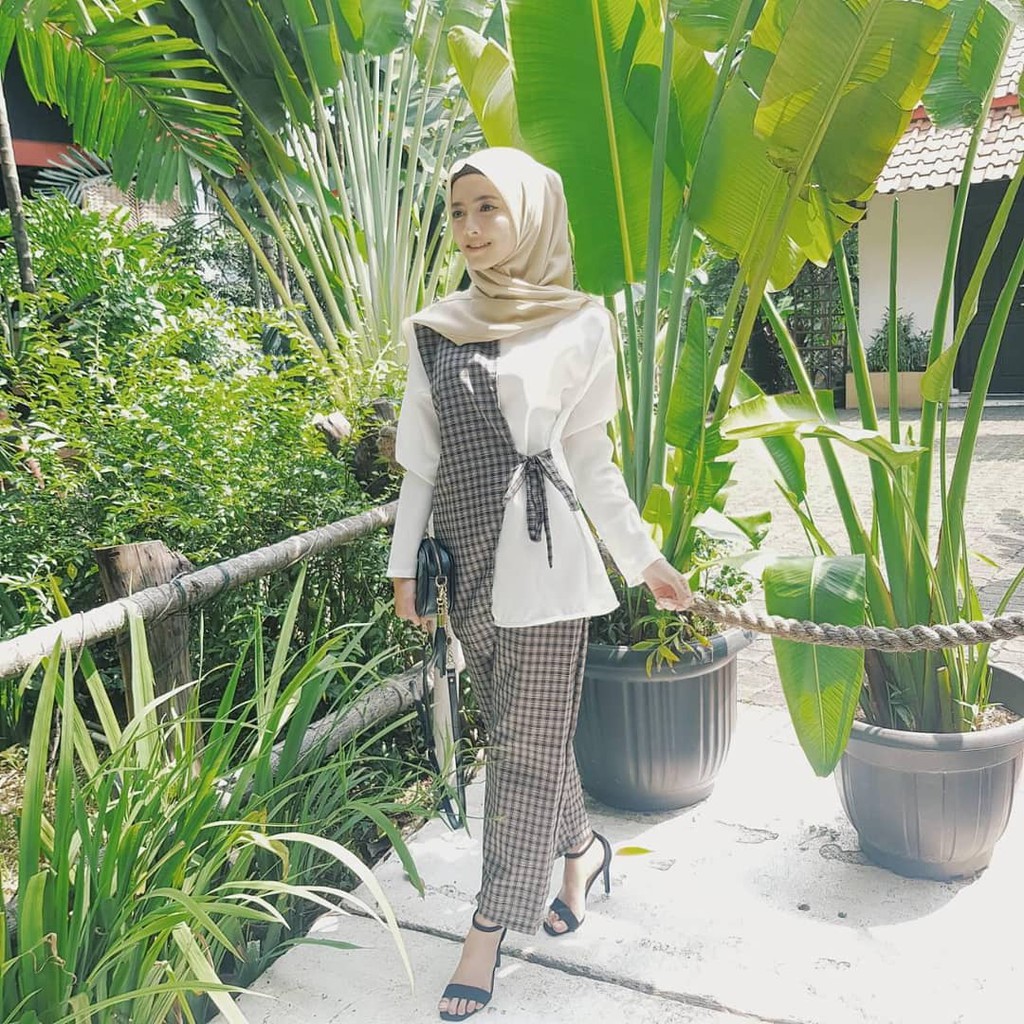 SF Verza set Original Koleksi Terbaru Termurah Baju Wanita Lucu Kekinian Modis Modern Casual