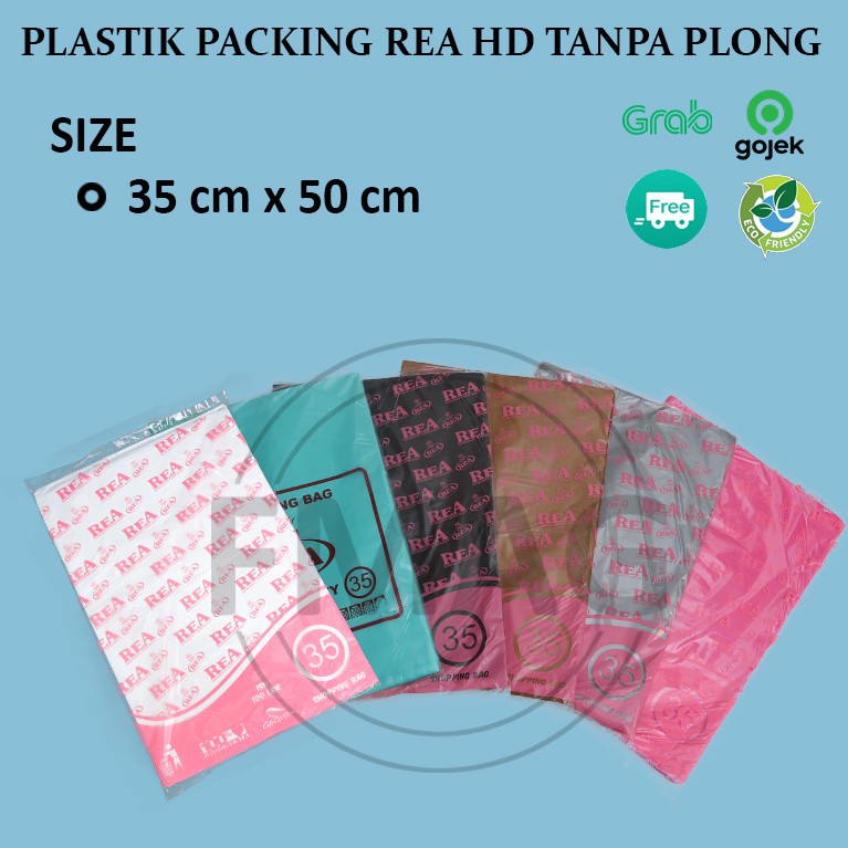 Kantong Plastik HD Tanpa Plong | Bungkus Plastik Tebal | Plastik Packing Online Shop 35x50cm