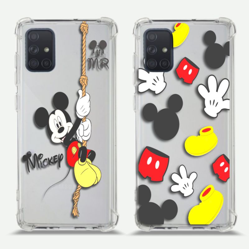 Case Samsung Galaxy A31 A51 A71 M31S A21S A32 A52 A72 silicon case anticrack motif mickey mouse