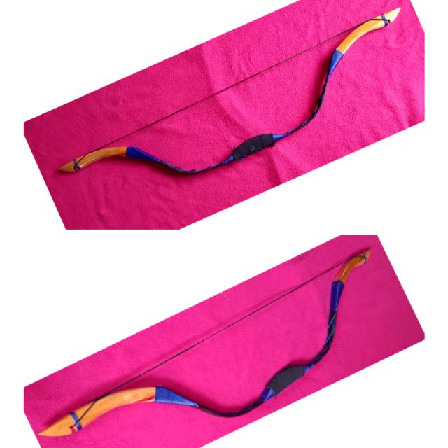 Horsebow Kids Panahan Anak SD SMP Busur Pemula Horse Bow Fiberglass Busur Panah Anak anak Archery