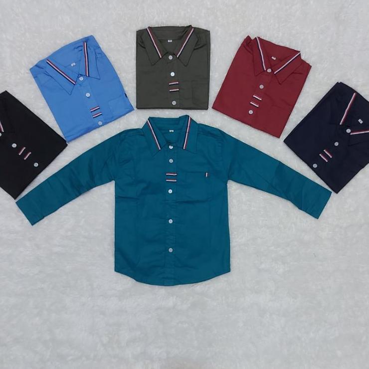 ○ DVC 3-14 th/ kemeja GOMEZ kids/ kemeja anak pria/ kemeja anak laki laki/ kemeja anak/ baju anak/ k