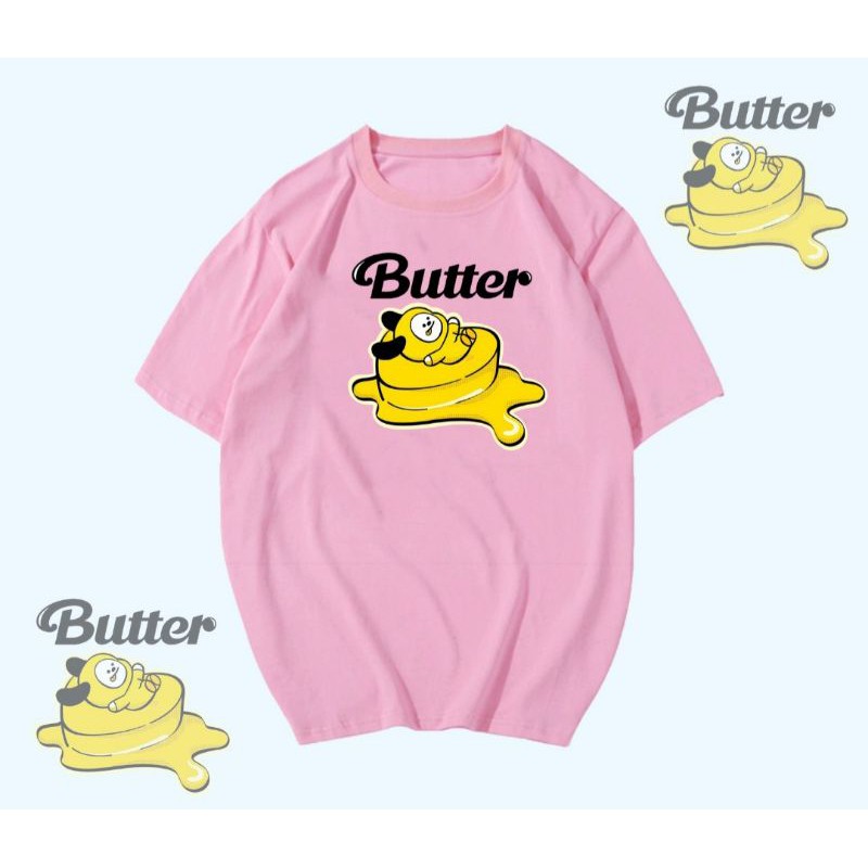 T-SHIRT/TUMBLR TEE KAOS BUTTER BTS BT21 PREMIUN UNISEX