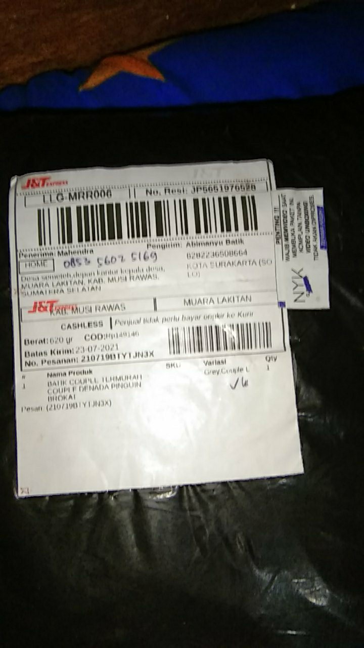 Batik Couple Termurah Couple Denada Pinguin Brokat