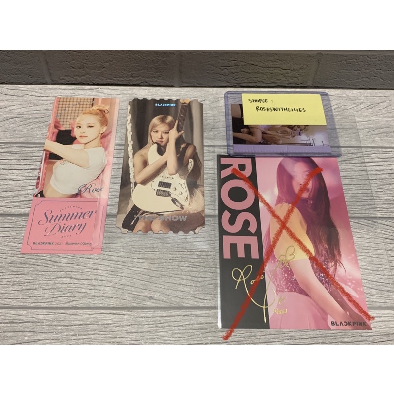 Blackpink Photocard Postcard