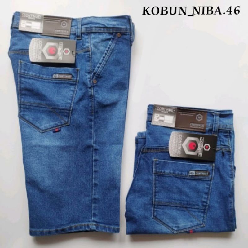 JEANS PENDEK PRIA | REGULER PENDEK TERLARIS /KEKINIAN /MURAH