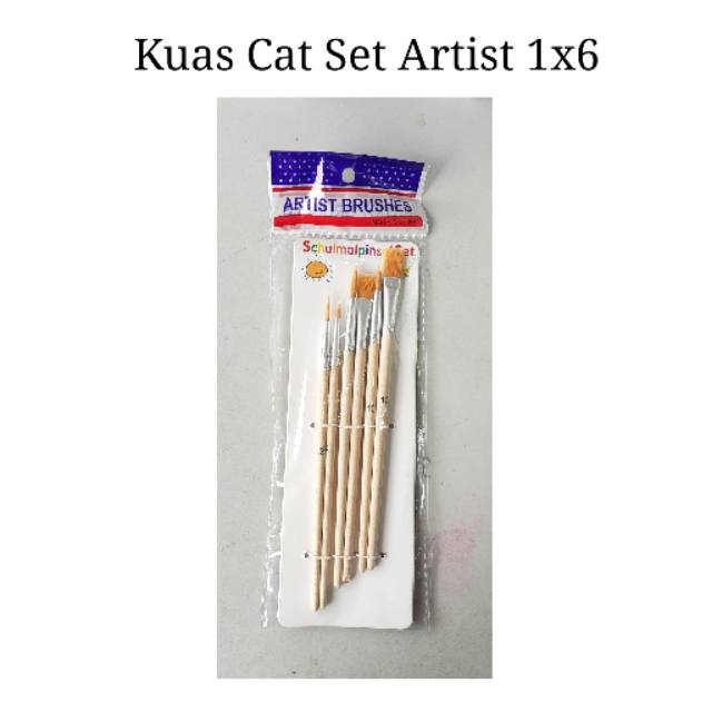 

Kuas Cat Set Artist (1×6)
