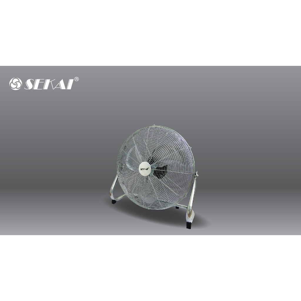 Kipas Angin Lantai Industri Sekai IFL-1850 Floor Fan 18 Inch Sekai Kipas Angin Meja Besi