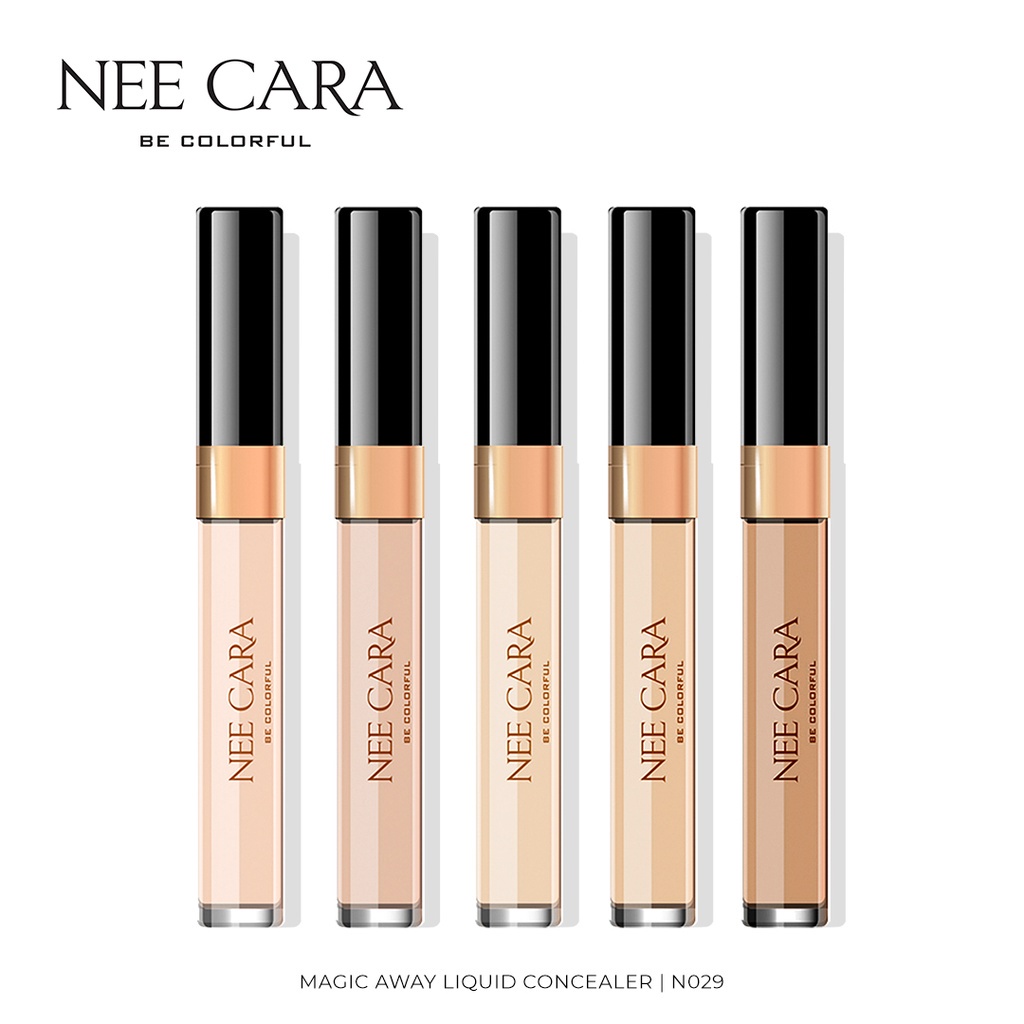 [TERMURAH] Nee Cara Magic Away Liquid Concealer N029 Tesktur Halus &amp; Lembut |Browit.id | Ready Stock