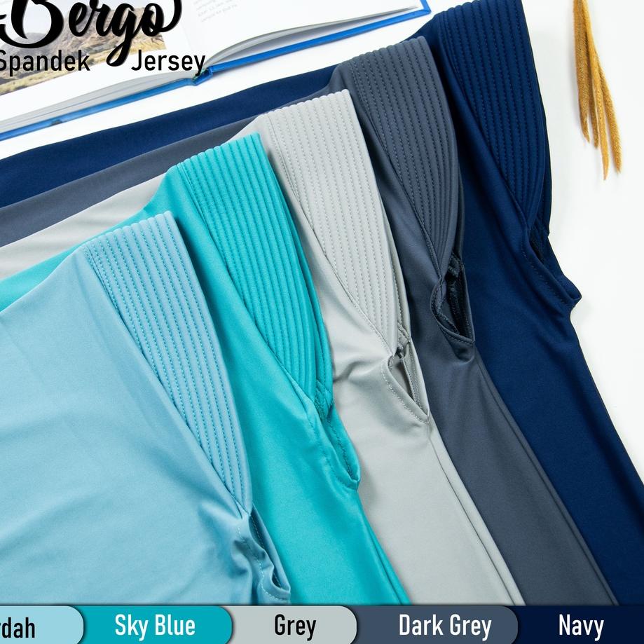 ❖IMPORT❖Hijab Bergo Hamidah/ Kerudung Sport Instan/ Jilbab Jersey Sarah