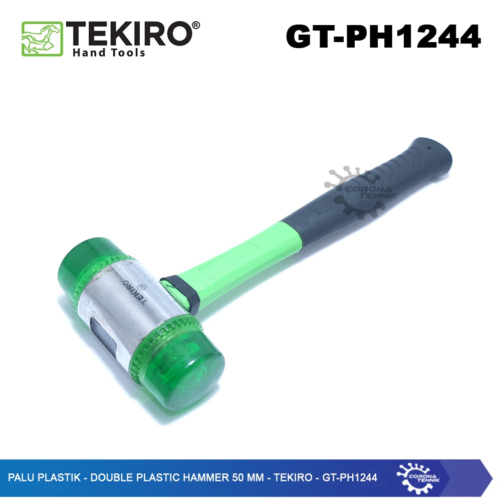 GT-PH1244 - Palu Plastik - Double Plastic Hammer 50 mm - Tekiro