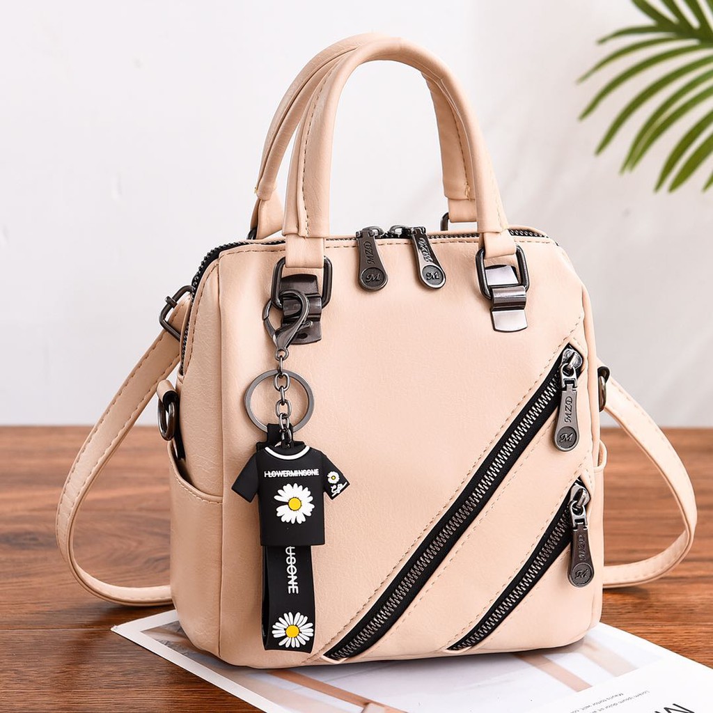 TASHAPPY BQ2811 tas HANDBAG free tali panjang wanita import model korea supplier tas import