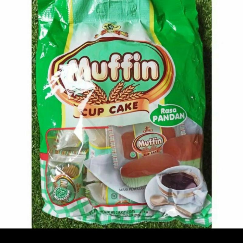 

Pusan muffin cup cake 360gram isi 20pcs tersedia rasa coklat, pisang dan pandan