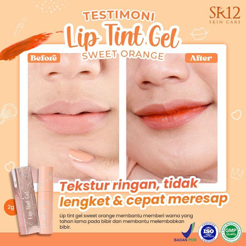 LIP TINT GEL SWEET ORANGE SR12/ LIPTINT SR12