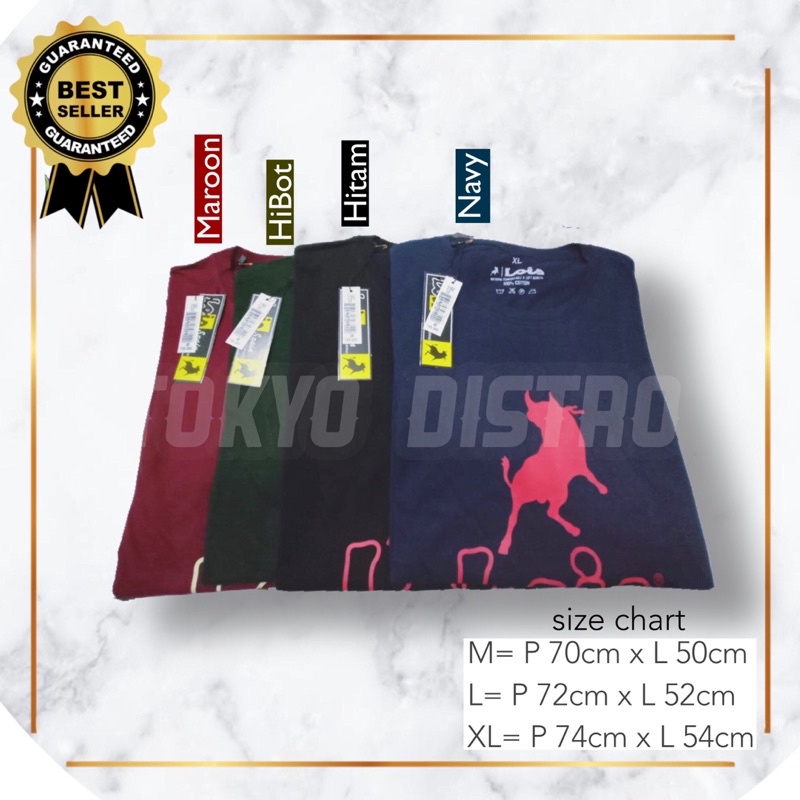 PROMO KAOS DISTRO PRIA Lois Jeans