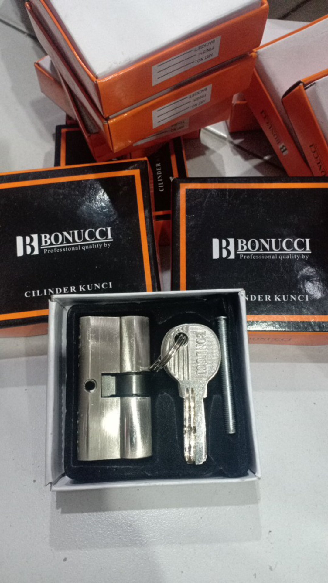 Silinder Kunci Pintu 60 Mm Bonucci / Kunci Cylinder