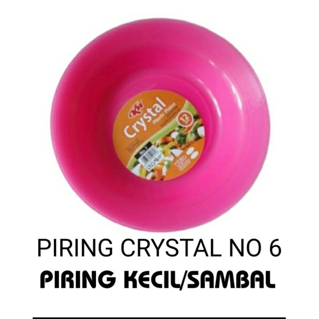 PIRING CRYSTAL KH NO 6 PIRING KECIL/SAMBAL 1 PCS