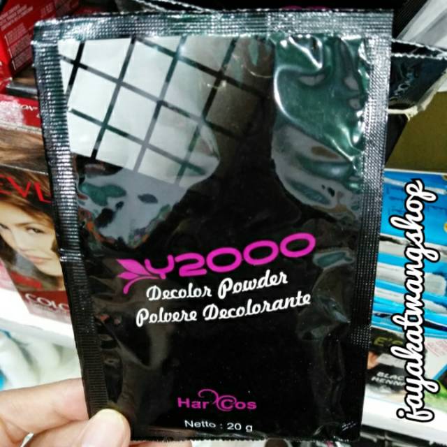SACHET - Y2000 BLEACHING POWDER 20gr DECOLOR POWDER