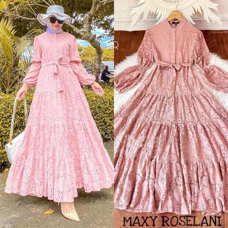 MAXY ROSELANI, BRUKAT PREMIUM, GAMIS, MUSLIM