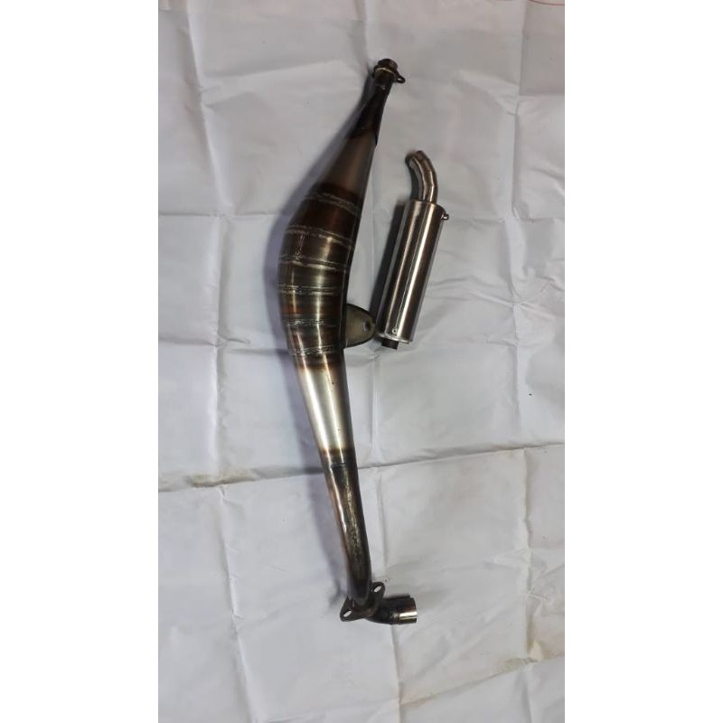 Knalpot racing F1zr type kolong samping