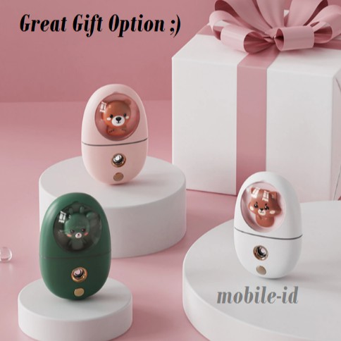 BEST DEALS Mini Nano Spray Boneka Gepeng 35ml Nano Mist Premium Nano Cute Nano Lucu [Anti Bocor]