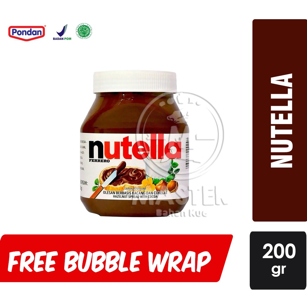 

Selai Nutella Coklat / Nutella Hazelnut Spread [200gr]