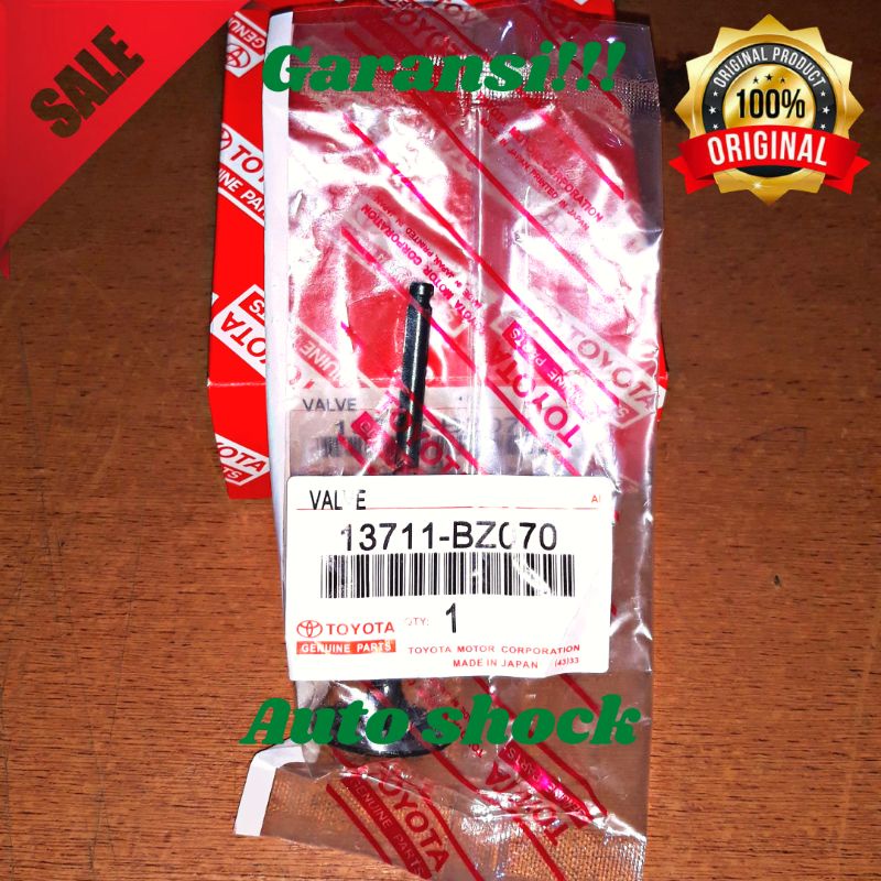 ENGINE VALVE TOYOTA AVANZA XENIA 1.5 IN KLEP MINYAK AVANZA XENIA 1.5 ORIGINAL 13711-BZ070