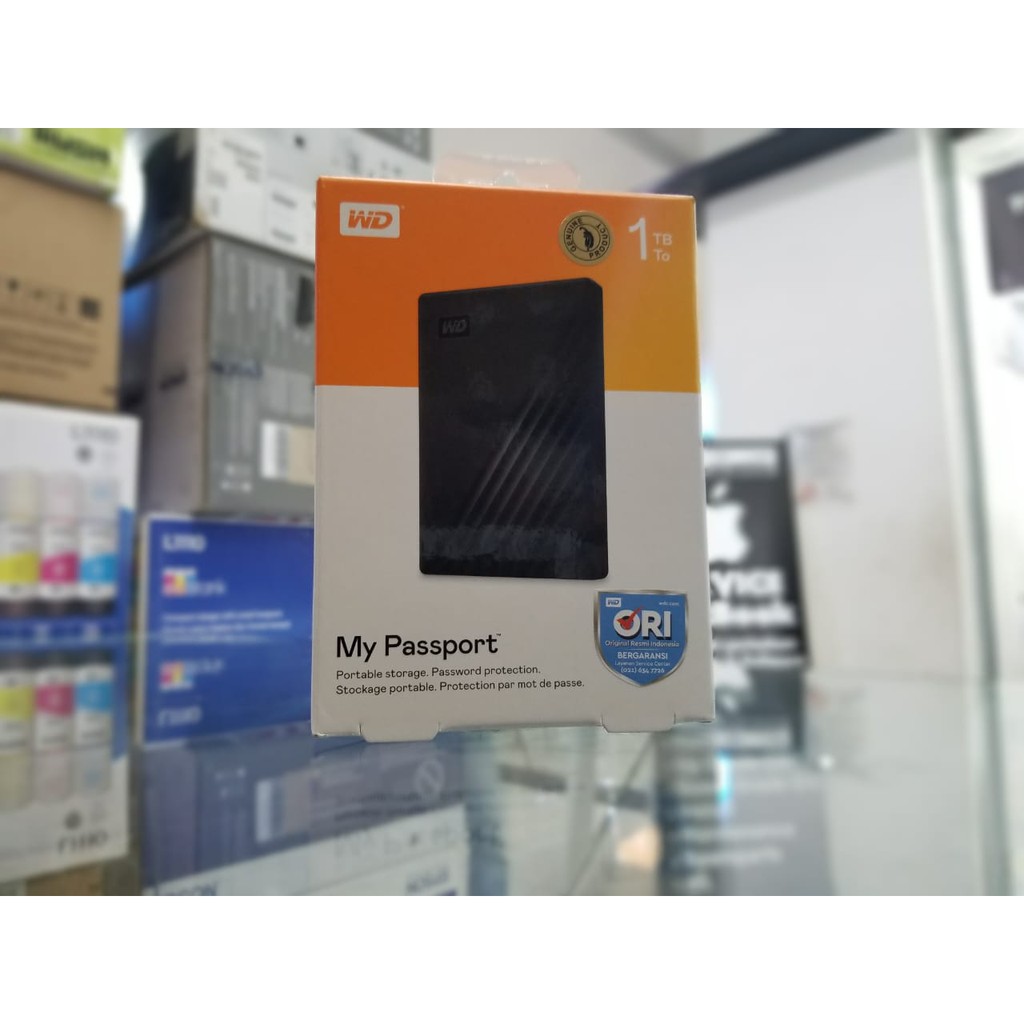 Harddisk (HDD) External WD My Passport 1TB New