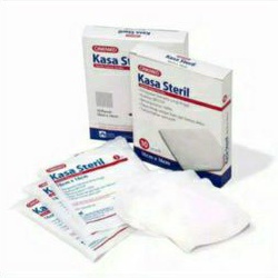 Kasa Hydrofile 16cm x 16cm  / Kasa Sterile 16cm x 16cm / Kasa Verban 16cm x16cm / Kasa Kotak 16cm x 16cm / Kasa steril 16x16 / kasa Hydropile 16x16