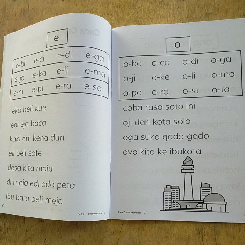 ORI buku cara cepat membaca untuk taman kanak-kanak kelompok B penerbit bintang pendidikan