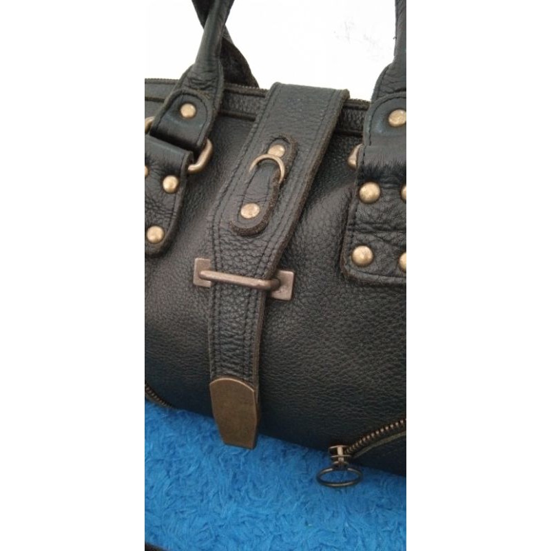 preloved tas kulit mantul, slingbag, handbag