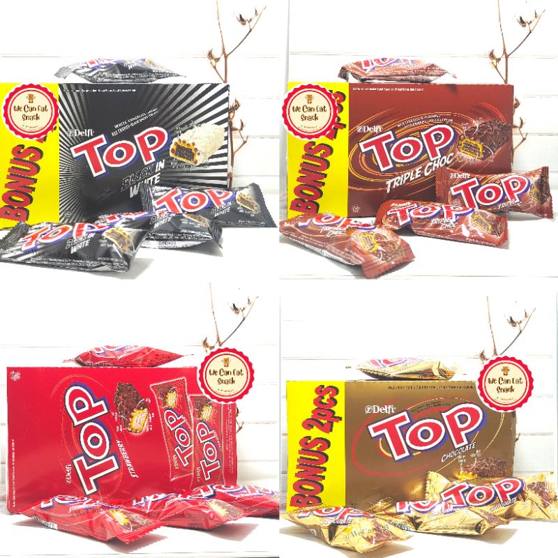 

Delfi Top Coklat All Variant 9gr (isi 24 pcs)