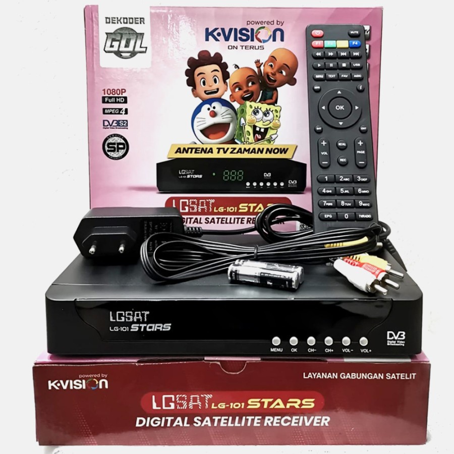 Receiver Parabola LGSAT Stars HD Gratis Channel Premium