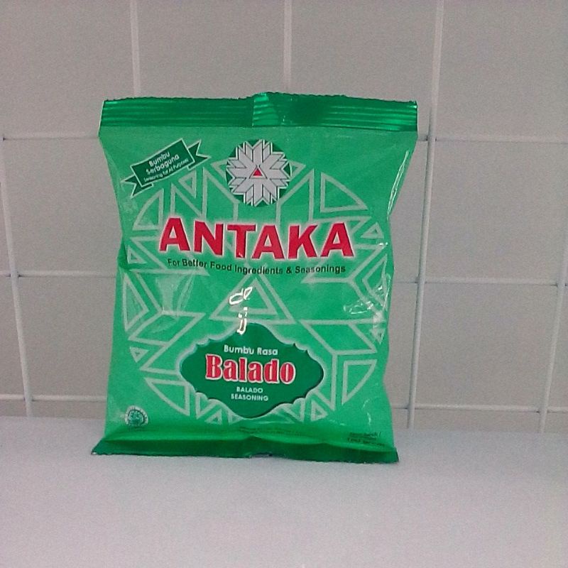 

Antaka bumbu rasa balado 100 gr / kualitas terjamin