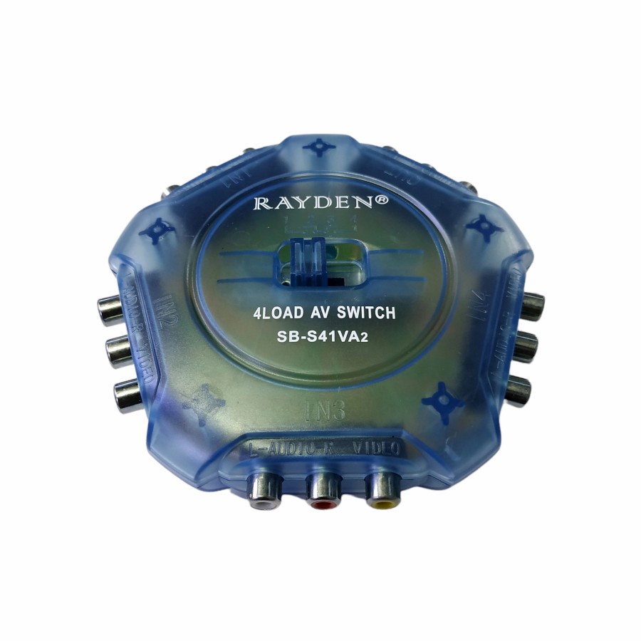 AV Switch 4 Port / AV Selector 4 way Rayden SB-S41VA2