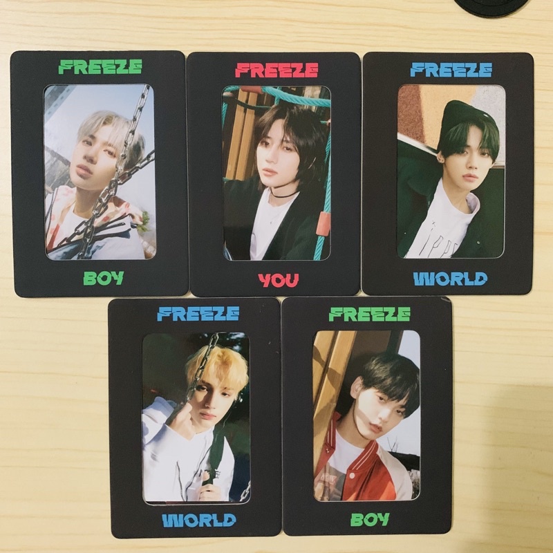 [RESTOCK] POB WEVERSE TXT FREEZE MAGNET PHOTOCARD PC SOOBIN YEONJUN HYUKA HUENINGKAI TAEHYUN BEOMGYU