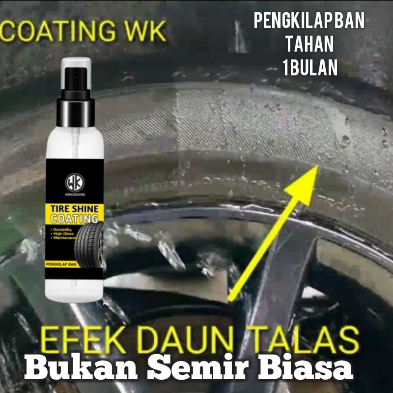 Semir ban rubber wax penghitam ban pembersih kolong mobil  insta sparkling 100 ml pengkilap