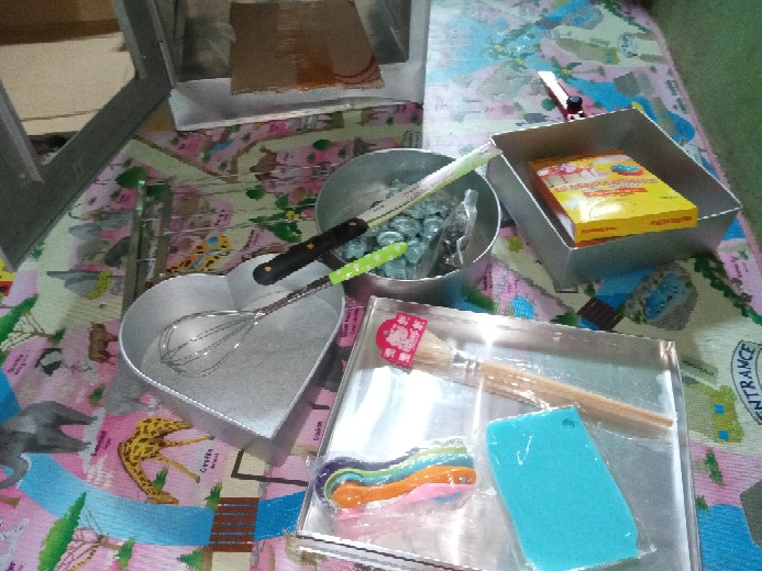 Oven Bima Oven Tangkring Oven Kompor 3 Susun Dengan Aneka Loyang Dan Peralatan Dekorasi Kue Murah