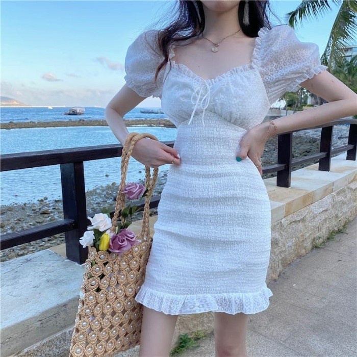 Baju Tidur - Casual Dress Mini Sexy Wanita Dress Import Bikini Kemben Lingerie Sexy