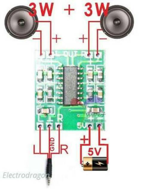 3w speaker amplifier