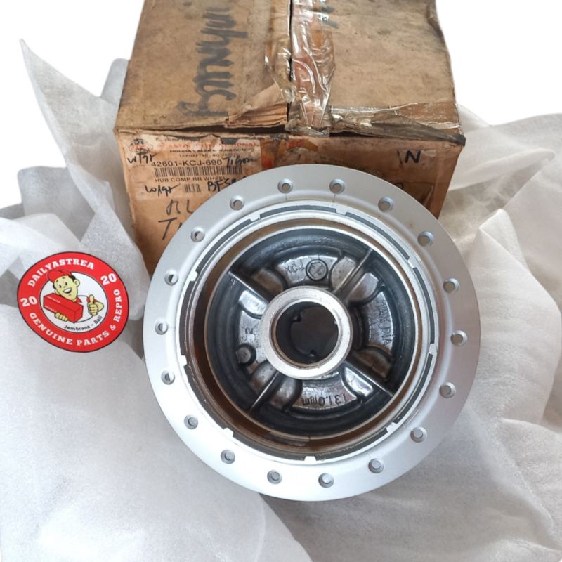 TROMOL BELAKANG HONDA TIGER 2000 LAWAS LAMA ORIGINAL ORI 42601-KCJ-690