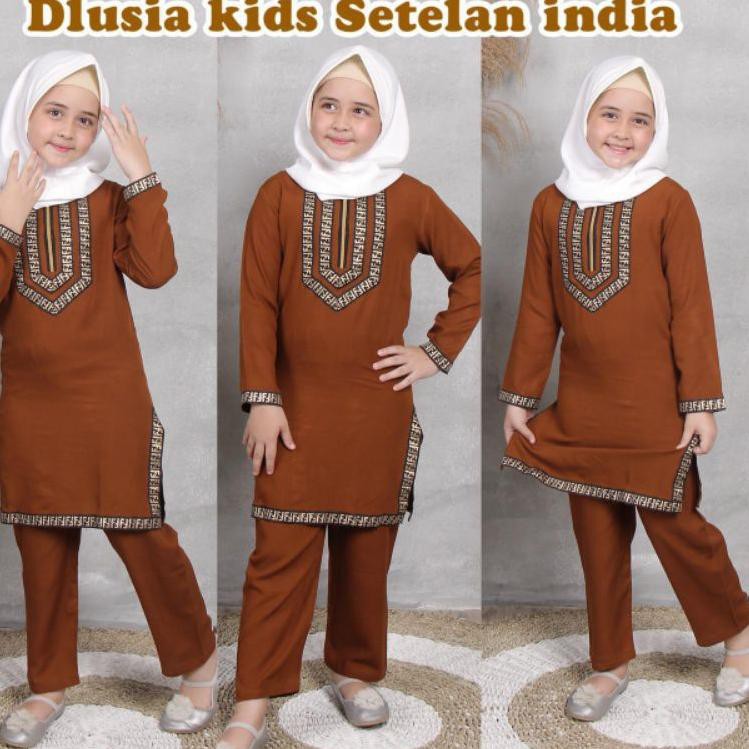 DER ARAB DLUSIA SETELAN INDIA  KIDS BY DLUSIA ORI L6R6