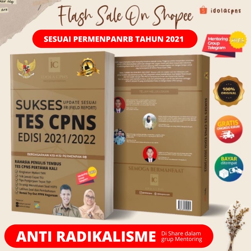 SIAP KIRIM BUKU SUKSES TES CPNS GRATIS MENTORING SAMPAI UJIAN 2021/2022